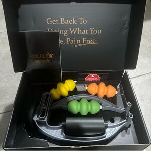 Rolflex Recovery Combo 3 Foam Rollers Massager - Tennis Elbow / Golf Elbow